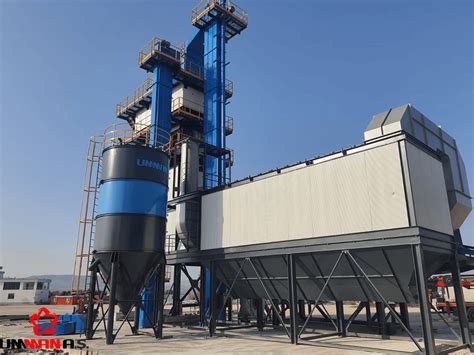 Ton Hour Stationary Asphalt Plant Power Asphalt