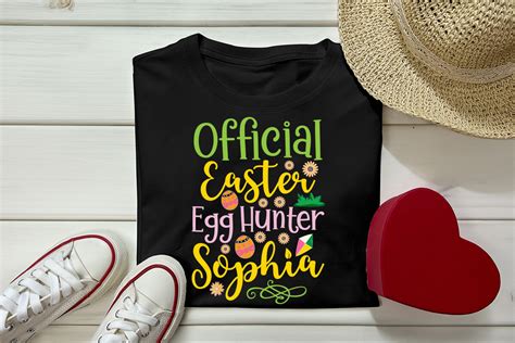 Official Easter Egg Hunter Sophia Svg Graphic By Merchtrends Svg