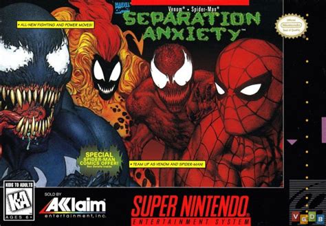 Venom Spider Man Separation Anxiety VGDB Vídeo Game Data Base