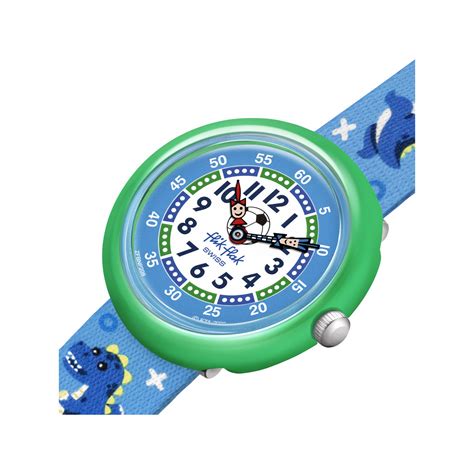 Montre Flik Flak Move Your Body Enfant Plastique Biosourc Turquoise