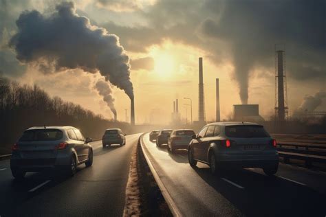 Pollution smoke car outdoors. AI | Premium Photo - rawpixel