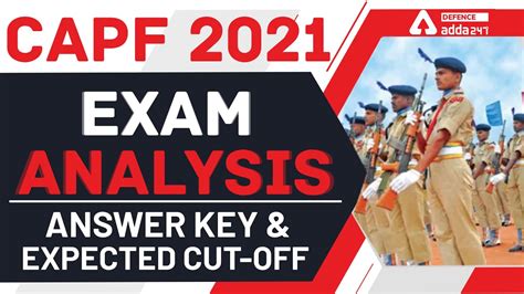 Capf Capf Exam Analysis Answer Key Expected Cut Off