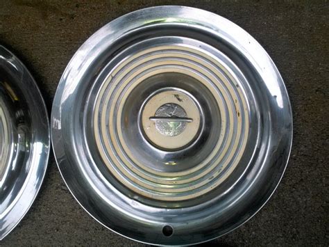 1954 1955 Oldsmobile Ribbed Hubcaps Custom The Hamb