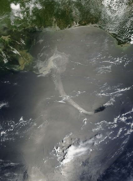 Satellite Images Show Oil Slick On The Move Towards Florida Possibly East Coast Of Us