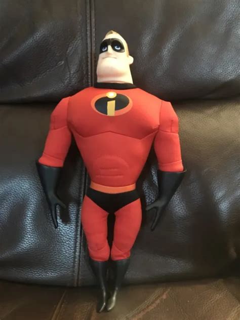 DISNEY PIXAR THE Incredibles Mr Incredible Toy Soft Figure By Jakks 14