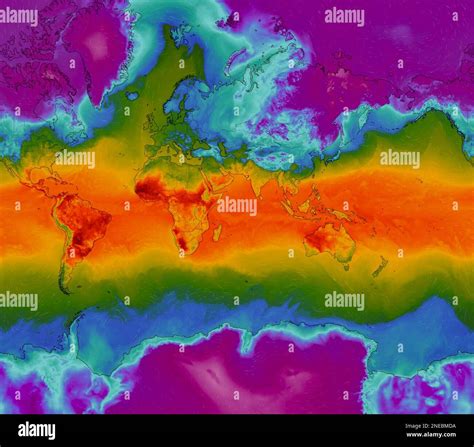 Global Temperature Map Hi Res Stock Photography And Images Alamy