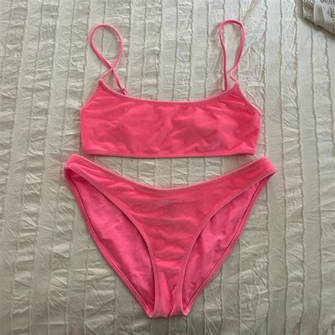 Triangl Bikini Practically Brand New Top Depop