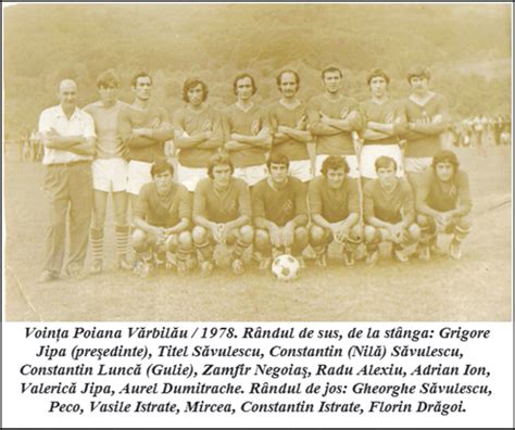 Pagini Memorabile Din Istoria Fotbalului Prahovean Campionatul De