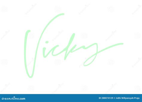 Signature Lettering Alphabet Design Illustration Stock Vector ...