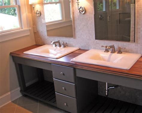 Bathroom Sink Wood Countertop – Everything Bathroom