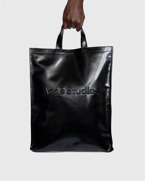 Acne Studios Logo Tote Bag Black Highsnobiety Shop