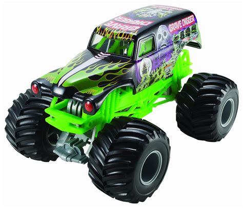 Hot Wheels Monster Jam Grave Digger Die Cast Vehicle 124 Scale New Free Shi Ebay