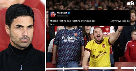 Should Be Resting Ffs Arsenal Fans React As 22 Year Old Star Starts