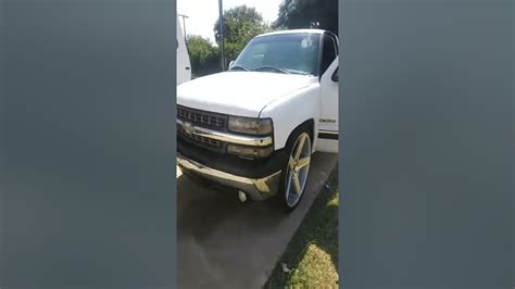 Single Cab Silverado On 26s Youtube