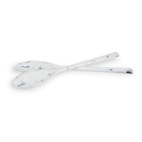 Architec Eco Marble Serving Spoons Set Of Marble White Walmart