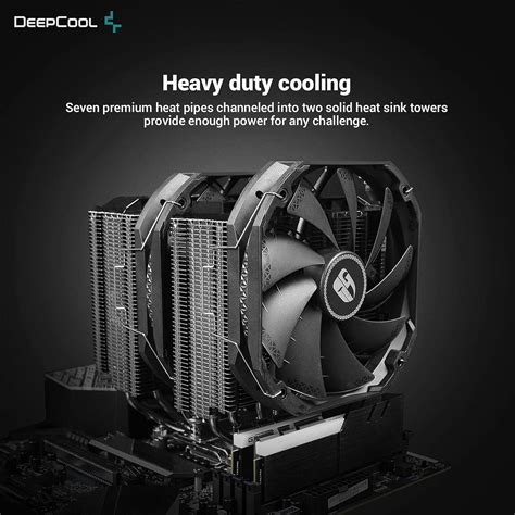 DeepCool ASSASSIN III CPU Air Cooler 280w TDP 7 Nickel Plated Copper