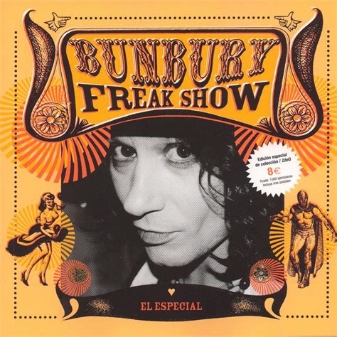 Carátula Frontal De Bunbury Freak Show El Especial Portada