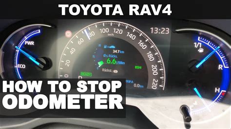 How To Change Mileage On A Car Toyota Rav Not An Odometer