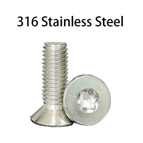 M3 M4 M5 M6 M8 316 Stainless Steel SUS316 ISO14581 GB2673 Torx CSK