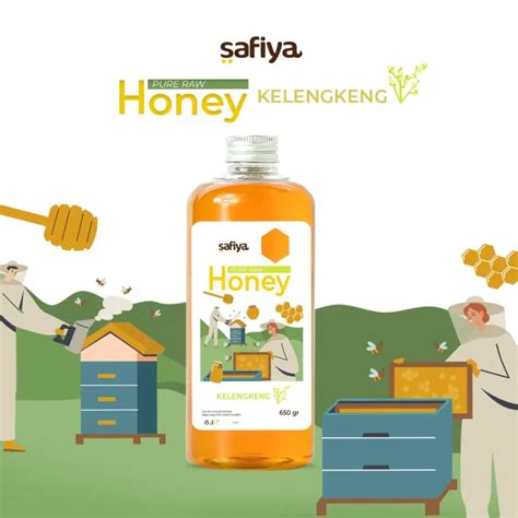 Madu Murni Kelengkeng Gr Series Raw Honey Madu Asli Authentic