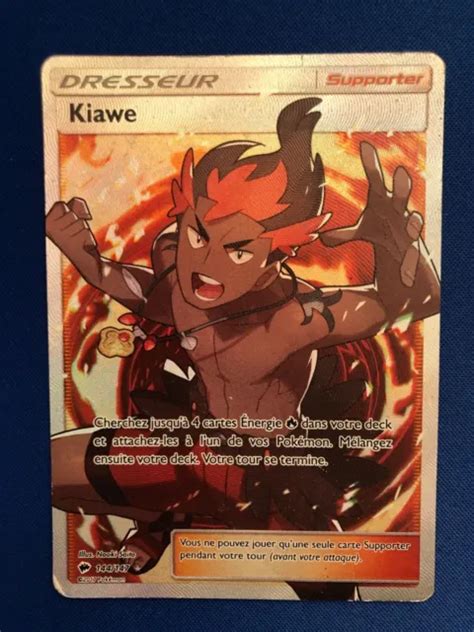 CARTE POKÉMON Kiawe 144 147 Soleil et Lune Ombres Ardentes EUR