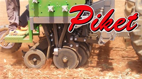 Piket No Till Fine Seed Planter Summer Cover Crops Youtube