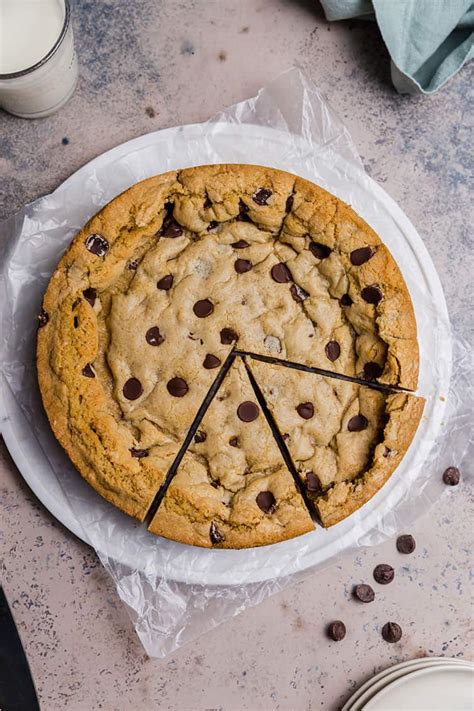 Chocolate Chip Cookie Cake Brown Eyed Baker