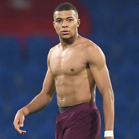 Footballers In Underwear Kylian Mbappe