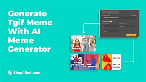 Create Hilarious TGIF Memes in Minutes with This Smart AI Meme Generator