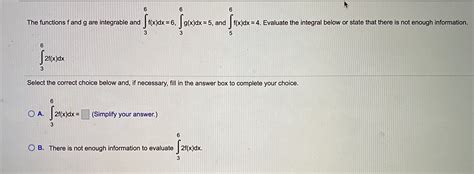 Answered 6 6 The Functions F And G Are… Bartleby