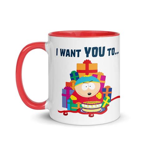 South Park Cartman Give Me Presents Mug Paramount Shop