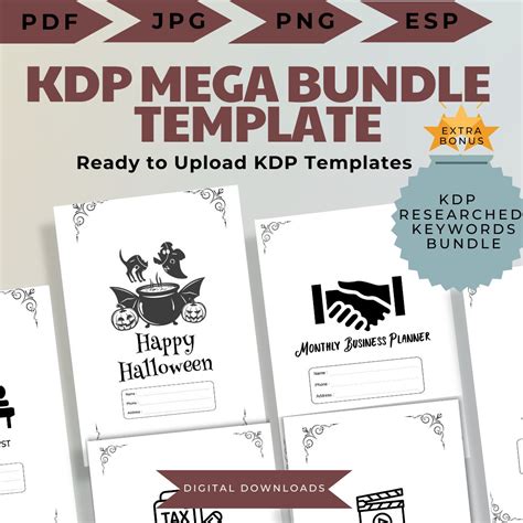 KDP Mega Bundle KDP Interior Templates Kdp Journal Template - Etsy