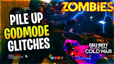 Cold War ZOMBIES Glitches NEW PILE UP GODMODE GLITCH UNLIMITED XP