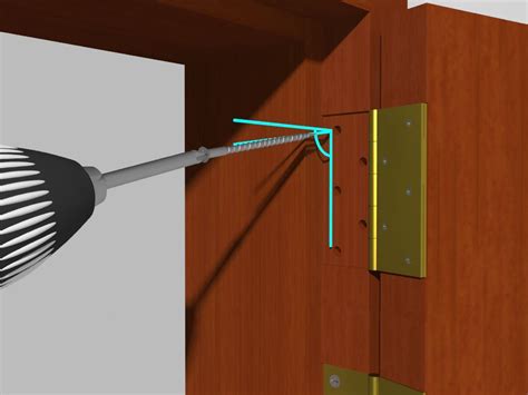 How To Repair A Loose Wood Screw Hole For A Hinge Wood Screws Diy