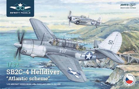 Infinity Models Curtiss Sb2c 4 Helldiver Large Scale Planes