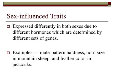 Ppt Sex Linked Traits Powerpoint Presentation Free Download Id6389116