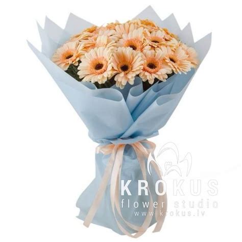 Bouquet Of Cream Germini Is A Bouquet Of Fresh Cut Flowers Krokus Is