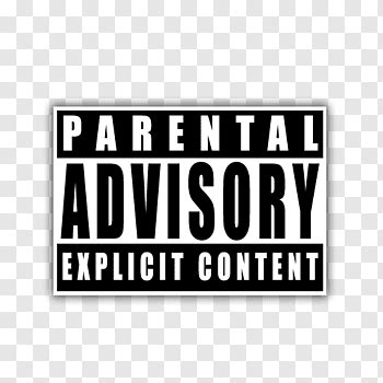 white parental advisory logo clipart 10 free Cliparts | Download images on Clipground 2025