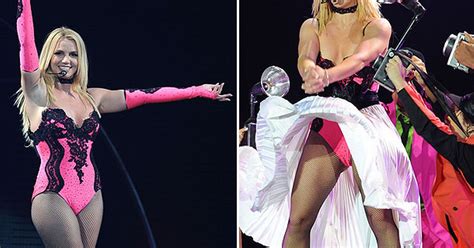 Britney Spears Risque Costumes In Pictures As Femme Fatale Tour Comes