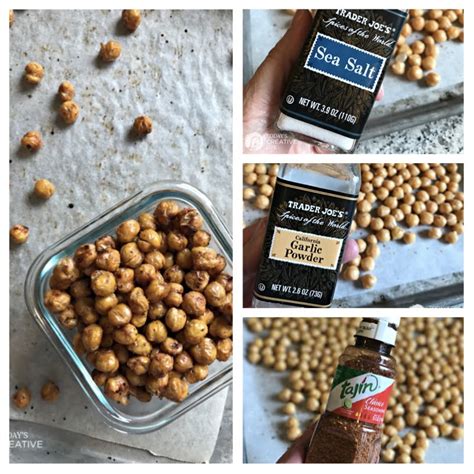 Roasted Chickpeas With Garlic Sea Salt Today S Creative Life