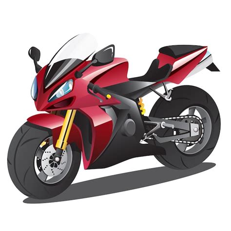 Premium Vector | Bike in cartoon style drawing isolated on white