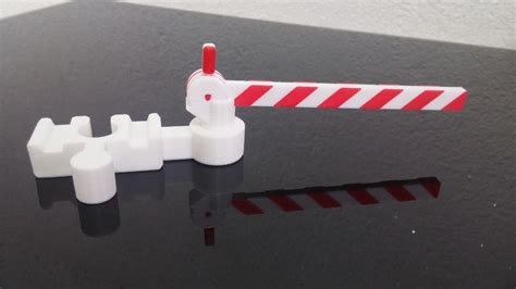 Бесплатный 3D файл Деревянный барьер для поезда, совместимый с набором ...