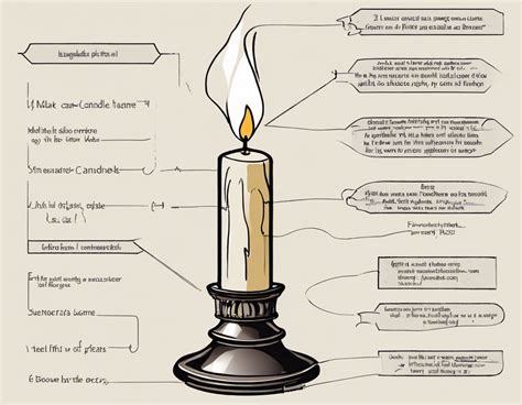 Anatomy Of A Candle Flame Labeled Diagram Smallwritingdesk