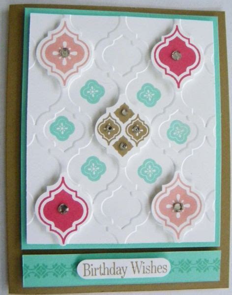 Mosaic Madness Happy Birthday Mosaic Madness Stampin Up Cards Mosaic