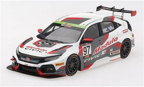 Miniature Honda Civic 1 43 TrueScale Miniatures Type R TCR No 97 Modulo