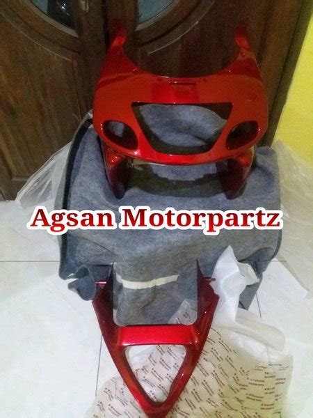 Jual Batok Barong Depan Dan Vgrill Ninja Rr Old Merah Marron Original