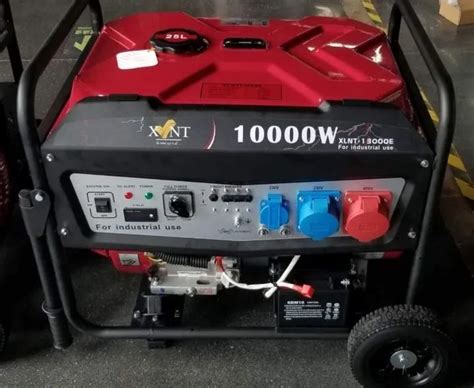 10 KVA Petrol Generator 10kw With 3 Phase And Single Phase Air Cooled