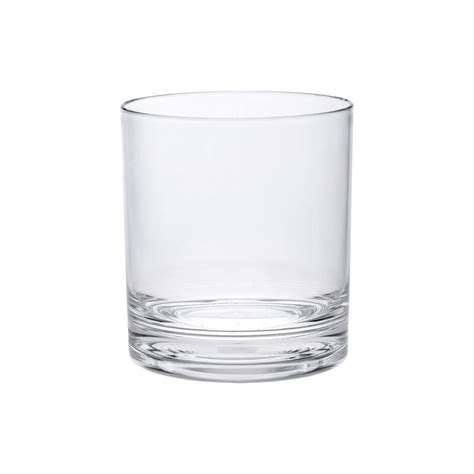 Prep And Savour 4 Piece 14oz Acrylic Drinking Glass Glassware Set