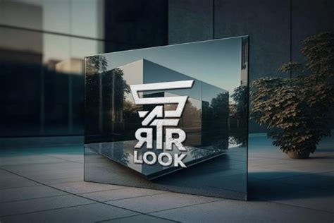 Outdoor Glass Wall Mockup Graphic By Motin · Creative Fabrica