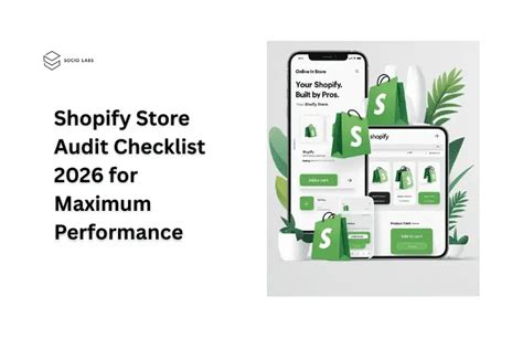 Checklist For Shopify Store 2026